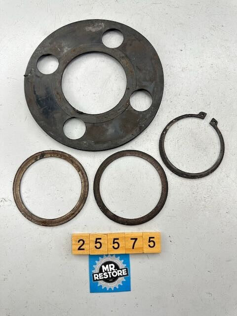 Honda CB450 CB400 CM450 CM400 Rear Wheel Damper Cover & Circlip + Washers