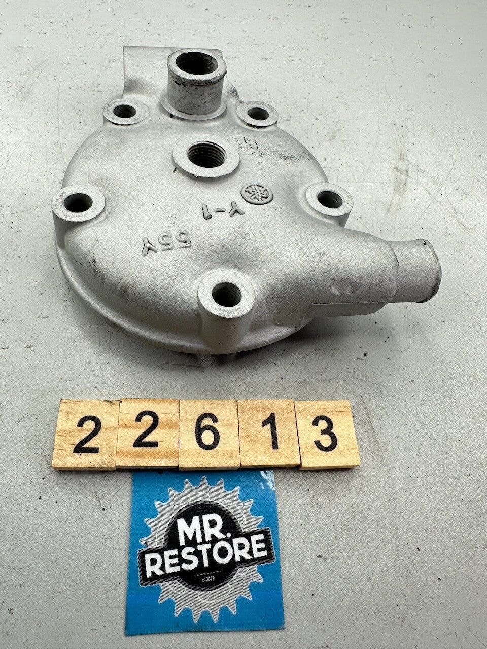 Yamaha YZ125N 1985 OEM Cylinder Head (55Y) 55Y-11111-00