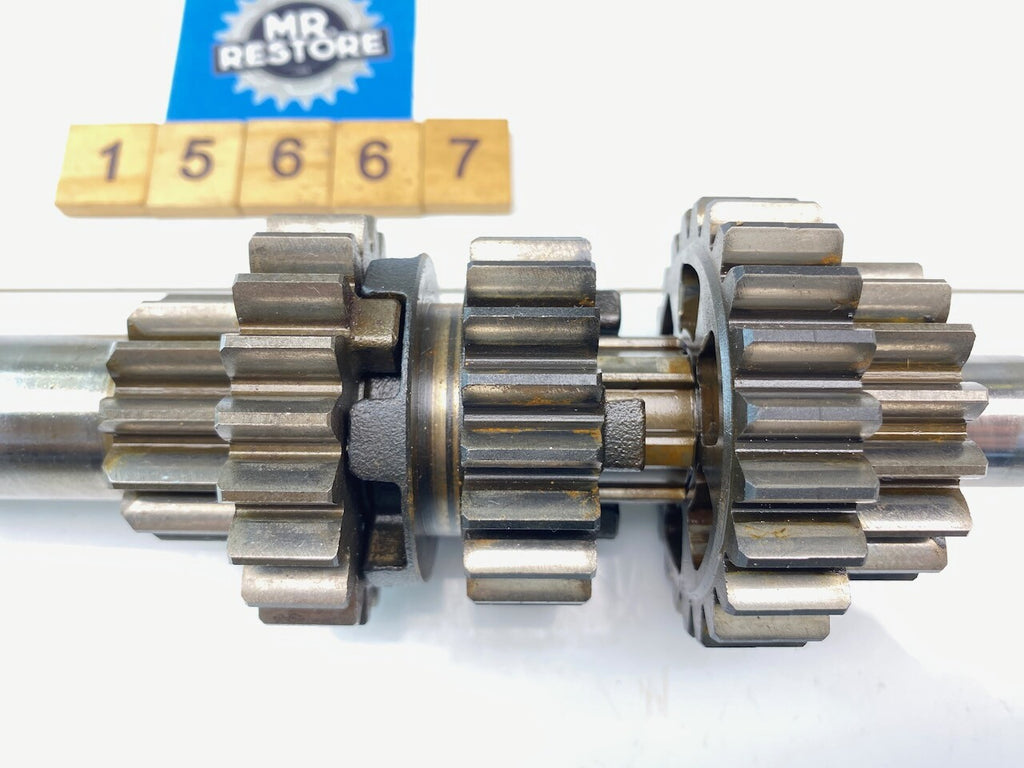 Suzuki XN85 Turbo -  Countershaft Assy. & Gears 24120-09302