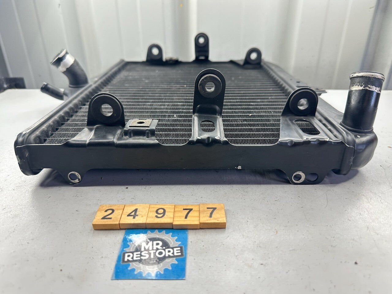 Yamaha V-Max 1200 VMX12 '85-03' OEM Radiator VGC 1FK-12461  1FK-12461-00-00