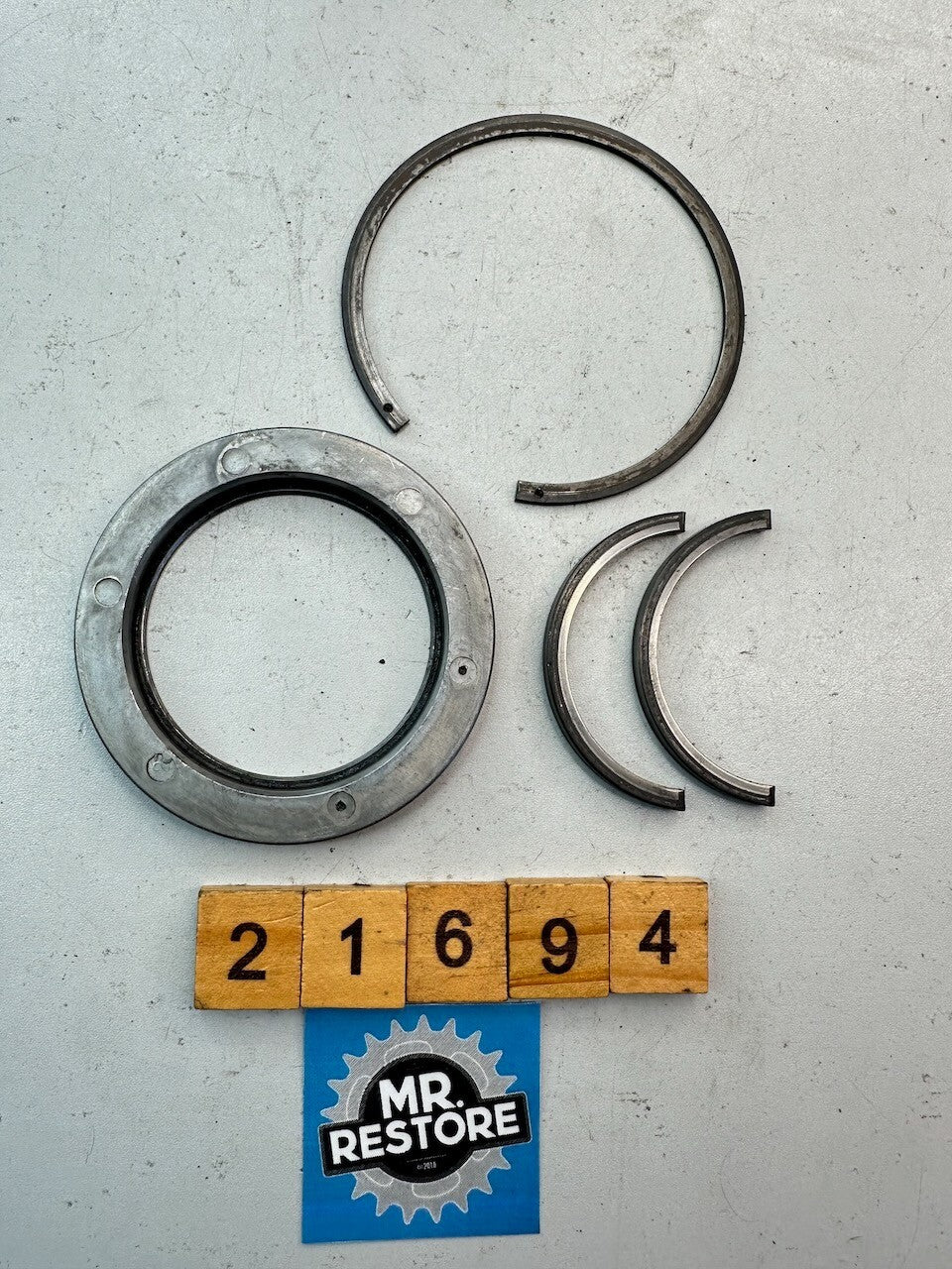 Yamaha XT500 1976-89 OEM Rear Wheel Hub Parts Components