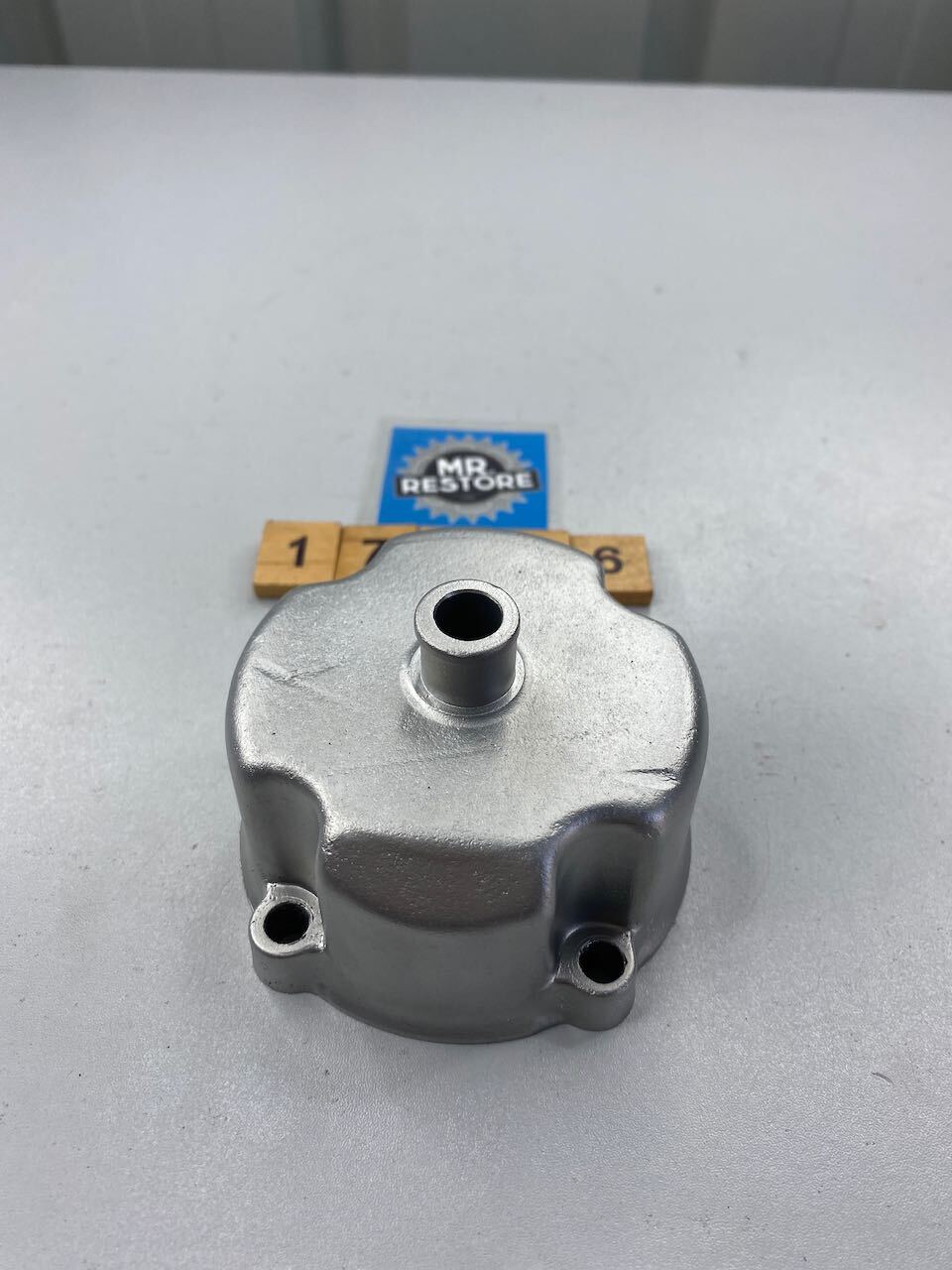 Kawasaki LTD440 KZ440 LTD Engine Side Cover (Water Cooled) Vapour Blasted