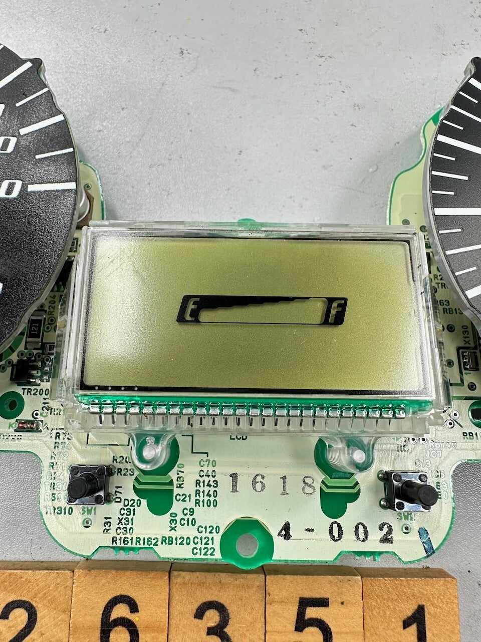Yamaha XJR1300 KMH Meters Dash Speedometer Tachometer Fuel Gauge Assy. (tested)