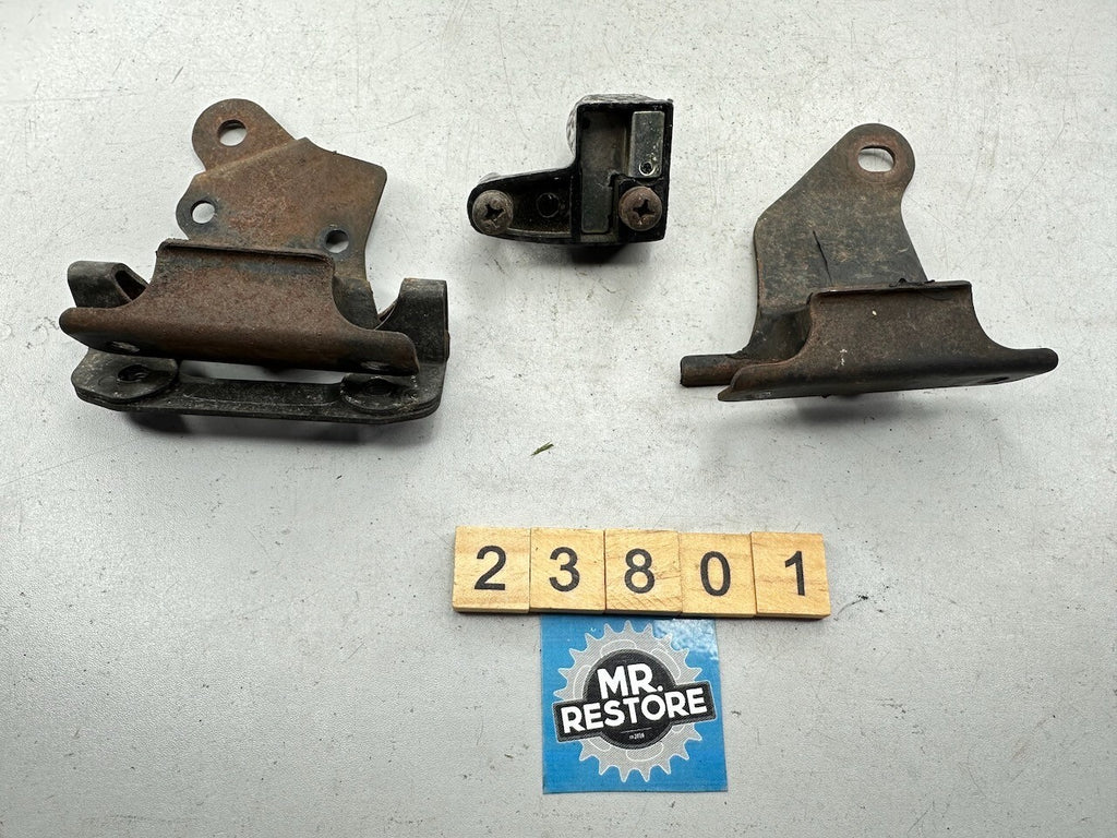 Honda CB900 Boldor CB1000 CB750 Pair Seat Bracket Stays & Helmet Lock