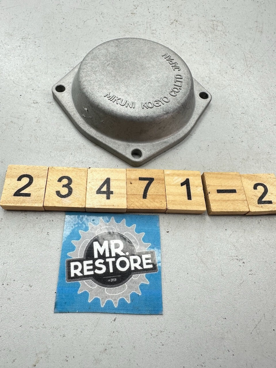 Suzuki GSX1100 ET EX '80-81' Mikuni Carburettor Lid Cover Top