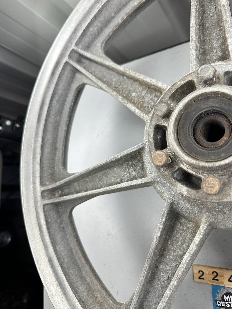 Yamaha 18 x 2.15 Vintage Rear Alloy Wheel (RD400 Daytona? XS ?)