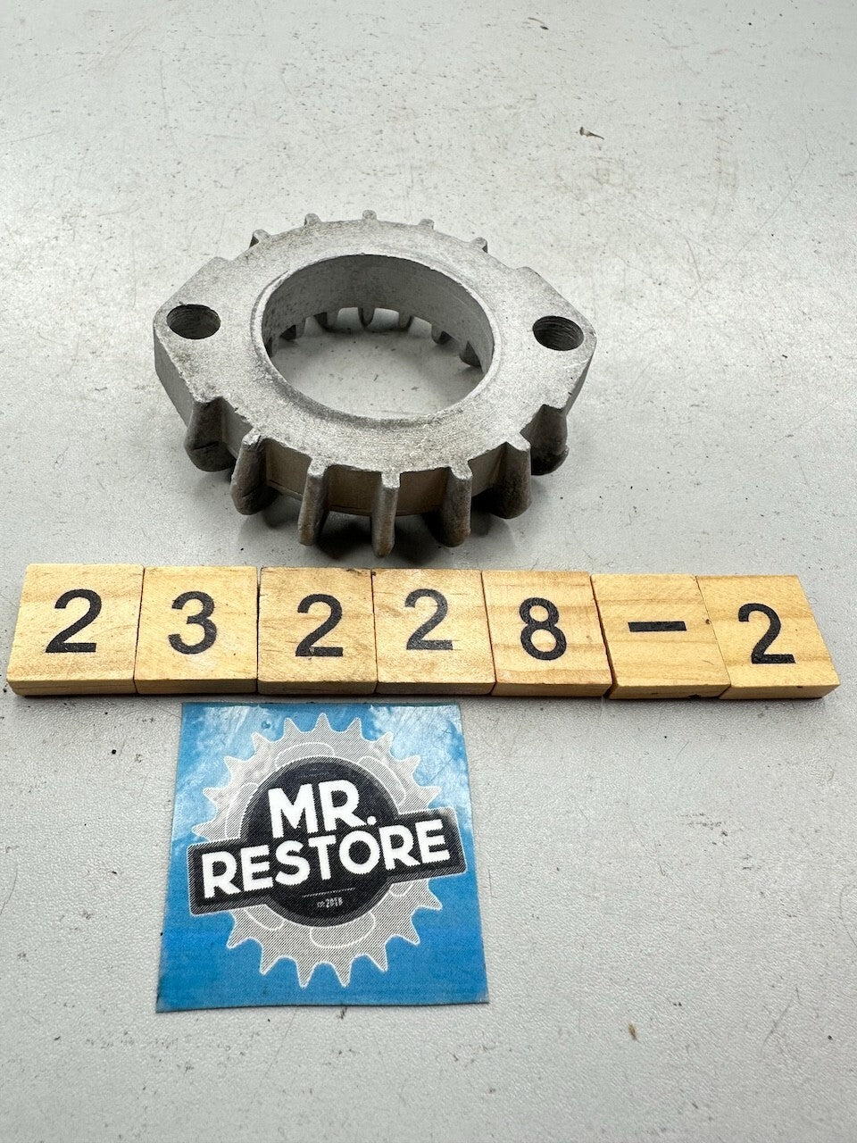 Laverda 1200 1000 OEM Alloy Exhaust Ring Nut Flange Joint Clamp 30620110