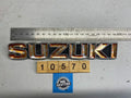 Suzuki Vintage Motorcycle Tank Badge
