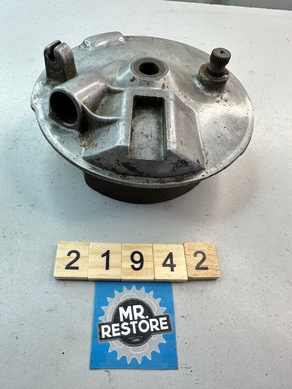 Yamaha DT175 DT125 Front Brake Shoe Back Plate 443-25120-10