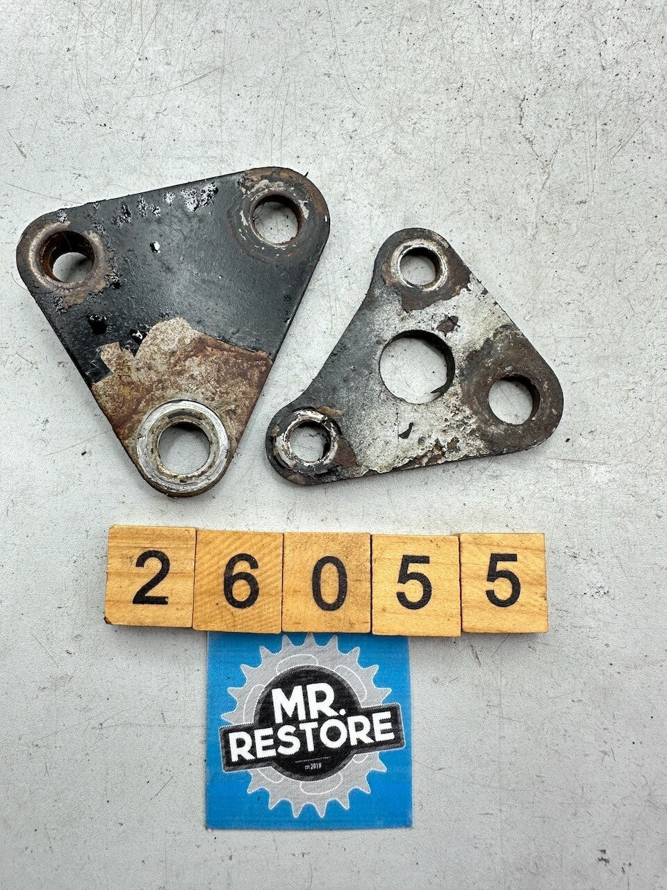 Kawasaki Z1300 KZ1300 '79-82' ZG1300 Two Front Engine Mount Brackets