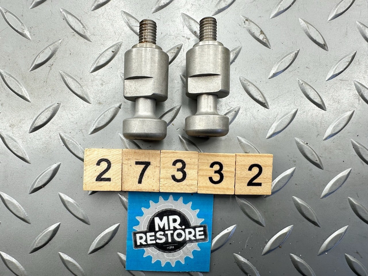 BMW F650GS '99-07' G650GS Luggage Pins With Nut (Pair) 77428523268