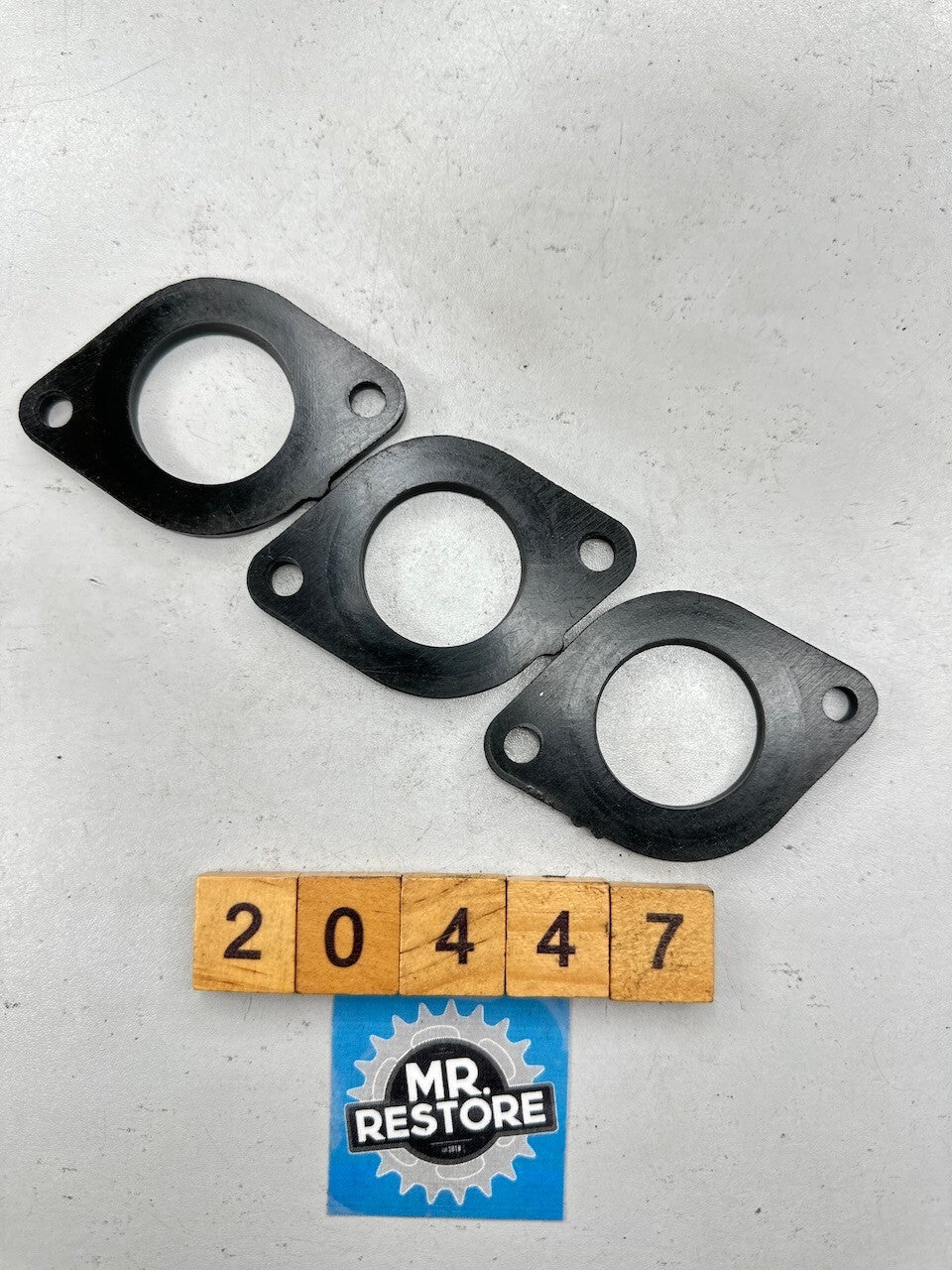 Honda CBX750 CB750 CB700 CB250 x2 L/H x1 R/H Carb Insulator Plate 16222-MJ0  162