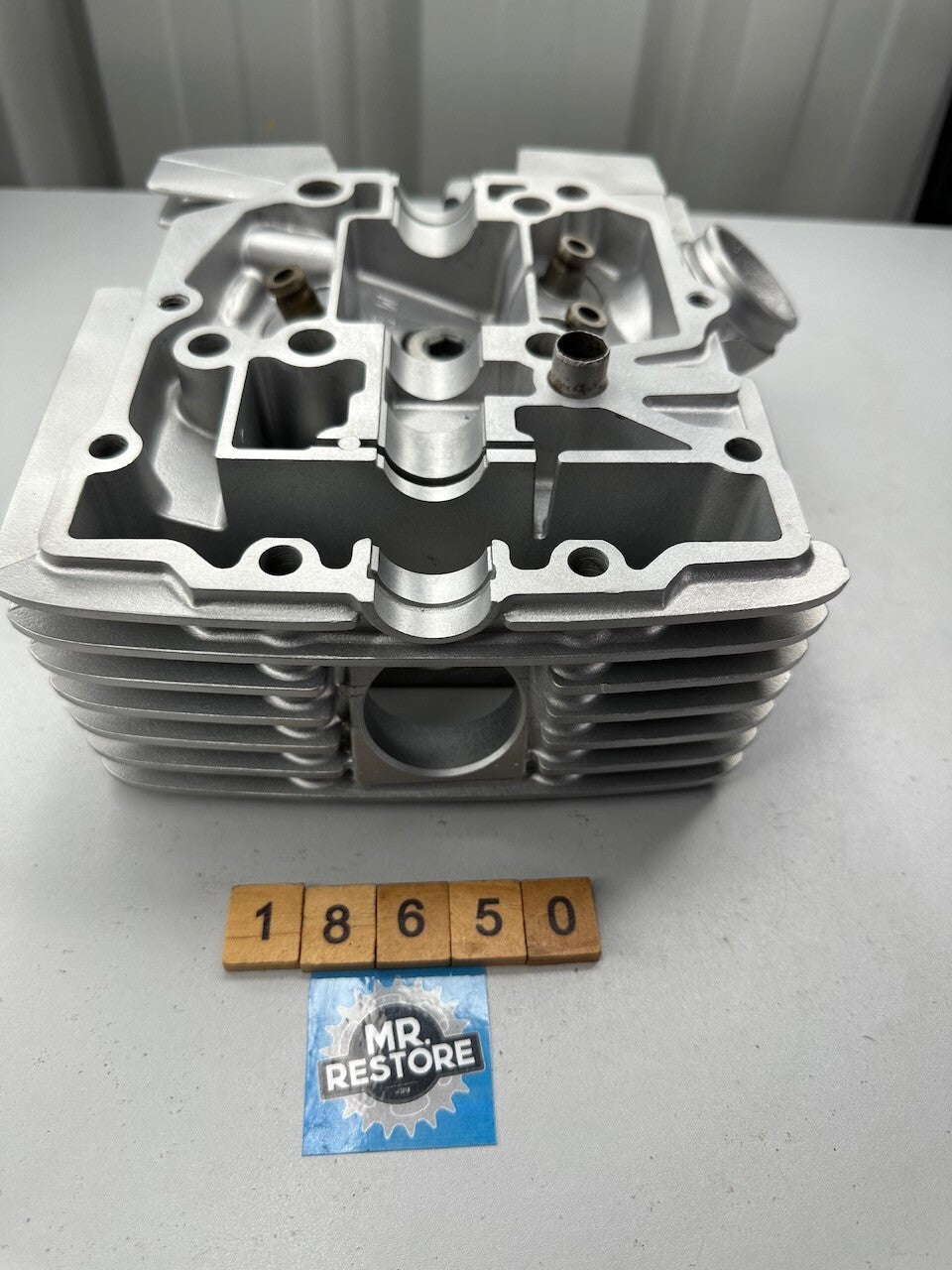 Honda XLV750R Cylinder Head MG7 2 - Vapour Blasted