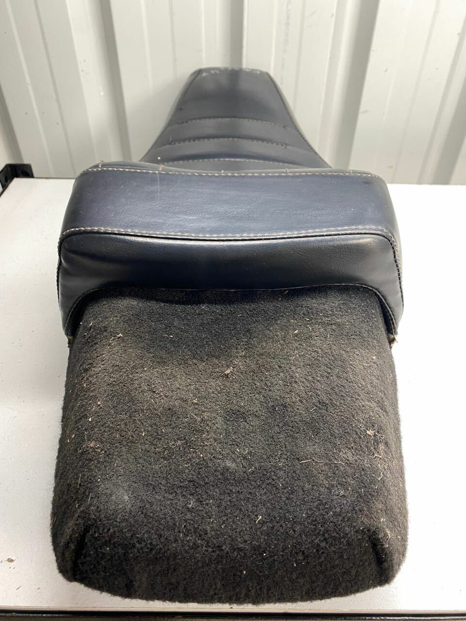 Honda CM250 Seat 1982 - Modified to Comply with QLD Single Seat Rego