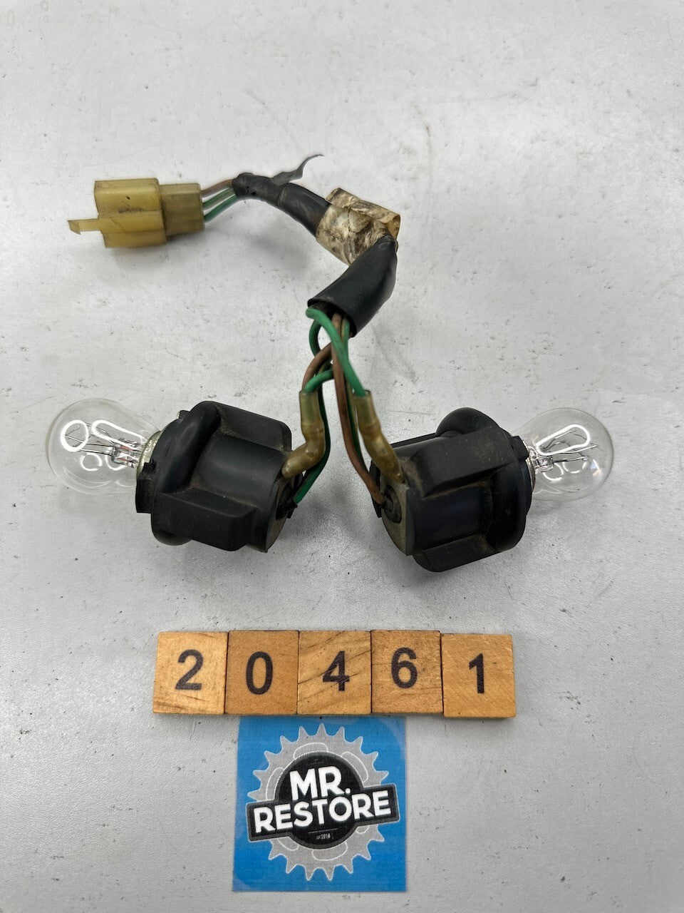 Honda CBR250RR MC22 OEM Rear Light Taillight Bulb Holders Harness 33710-KAZ-003