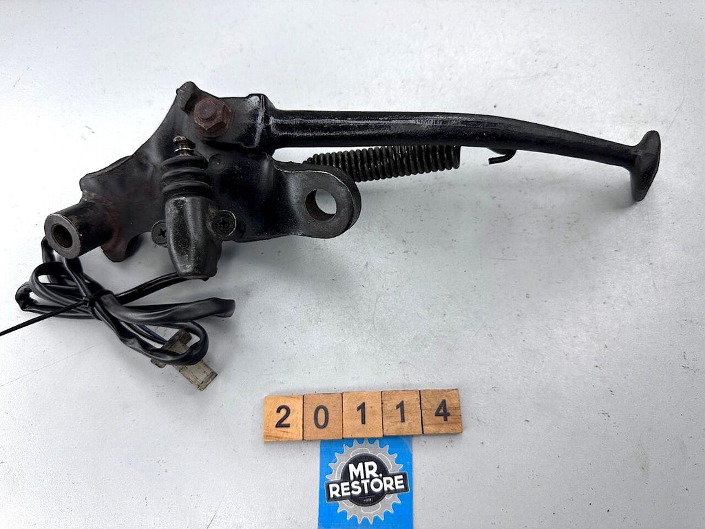 Yamaha XZ550 1982 Kick Side Stand, Spring, Bracket & Switch