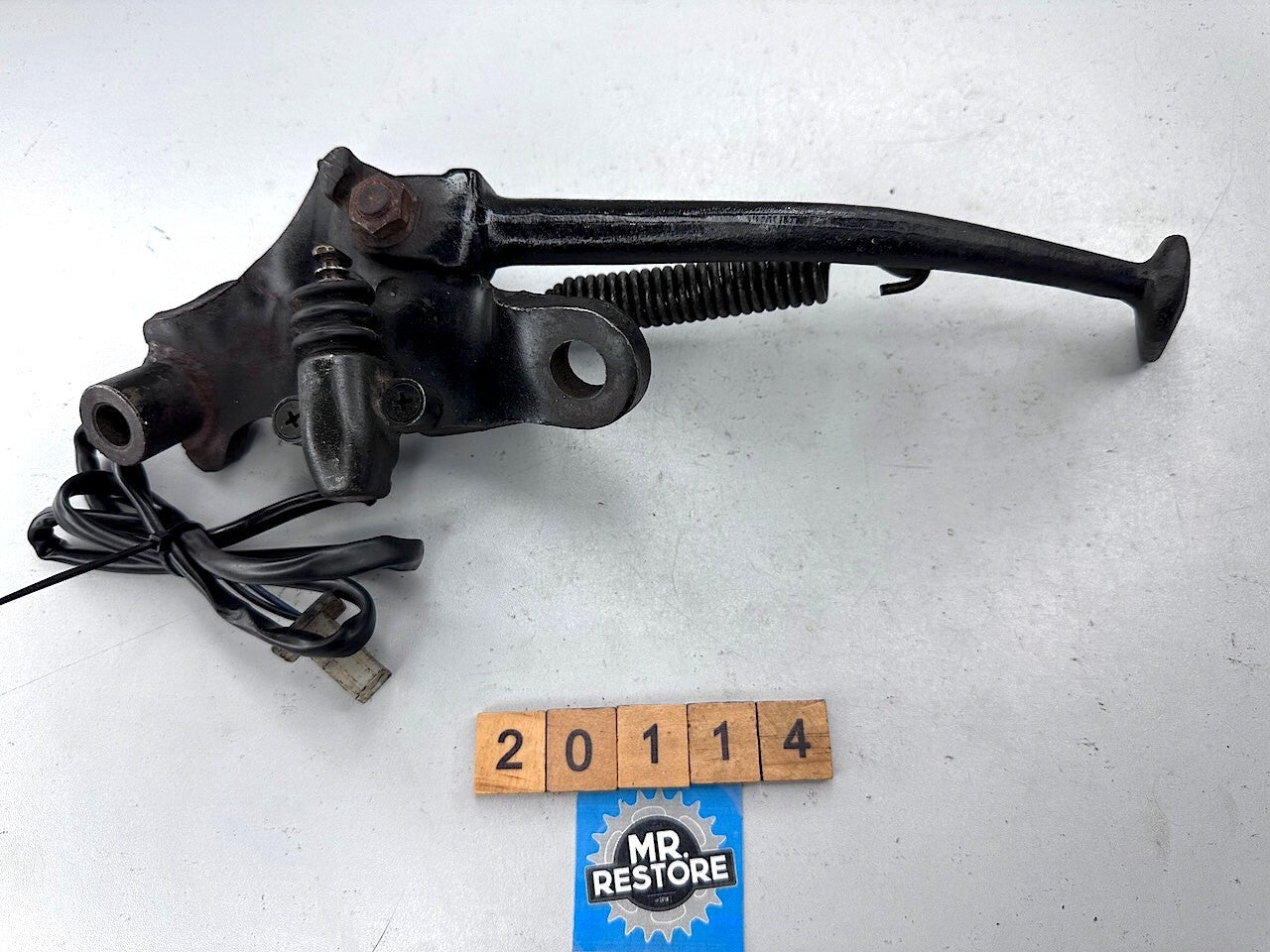 Yamaha XZ550 1982 Kick Side Stand, Spring, Bracket & Switch