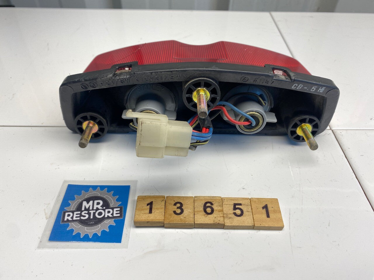 Kawasaki ZX250 ZXR250 Rear Taillight Assy With Harness 91-99 - 23025-1223