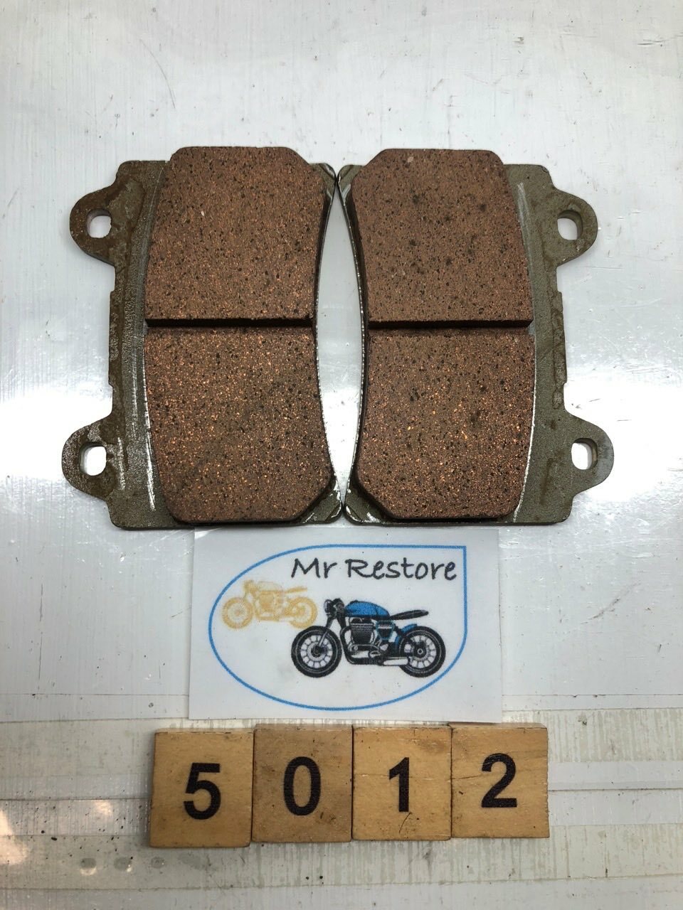 Yamaha TZR250 FZR70 FZR1000 Brake Pads 1KT-W0045-01 - 1NL-W0045-00 (New by Emgo)