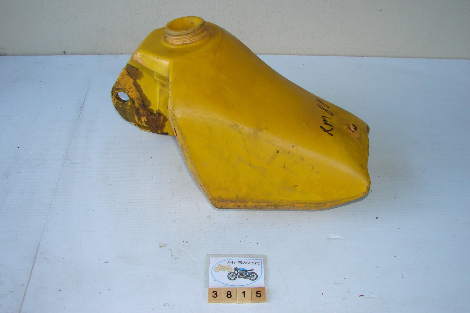 Suzuki RM80 early 80s plastic fuel tank VMX OEM