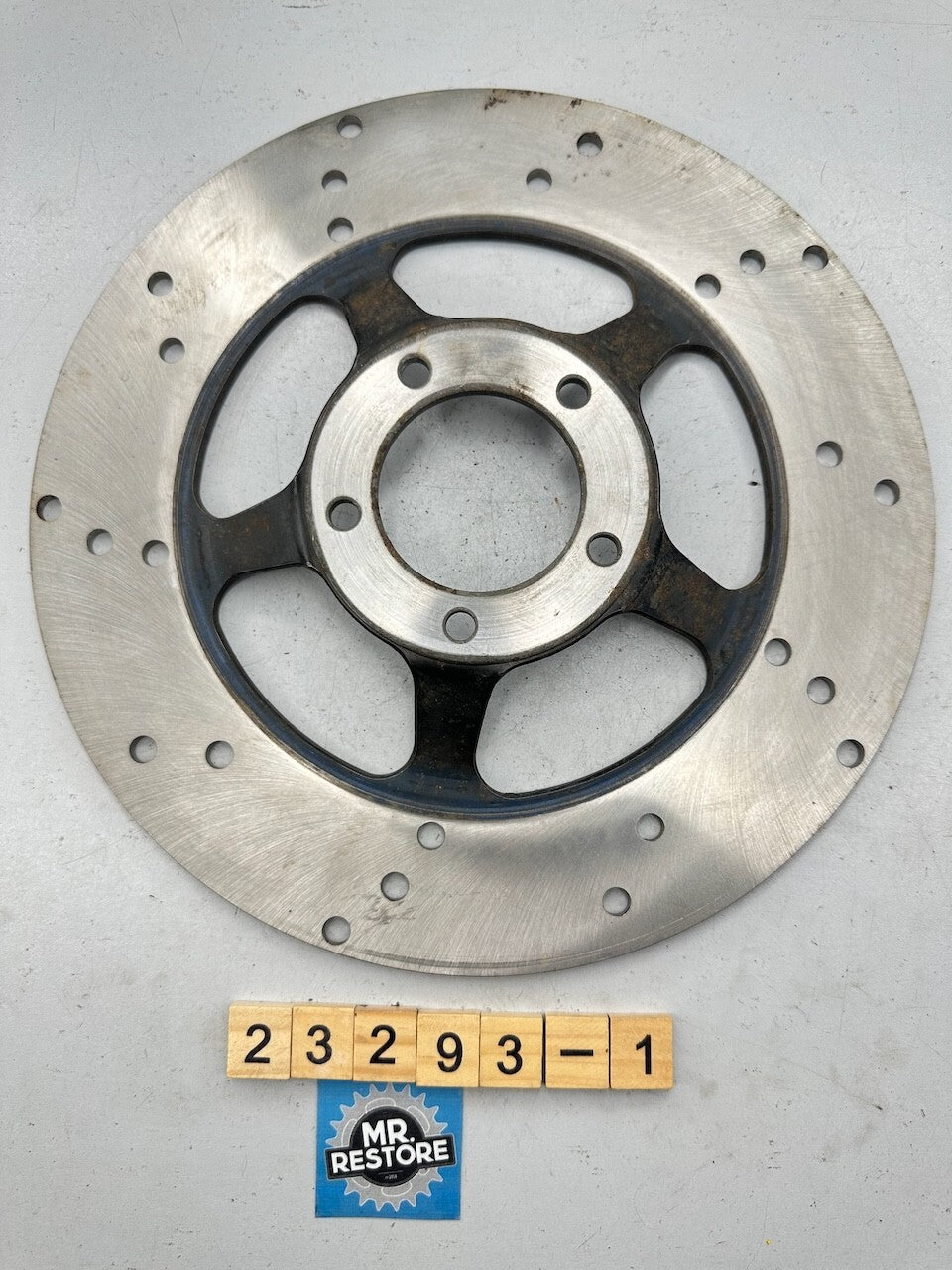 Honda CB250T Dream CB750F2 Front Disc (Drilled)