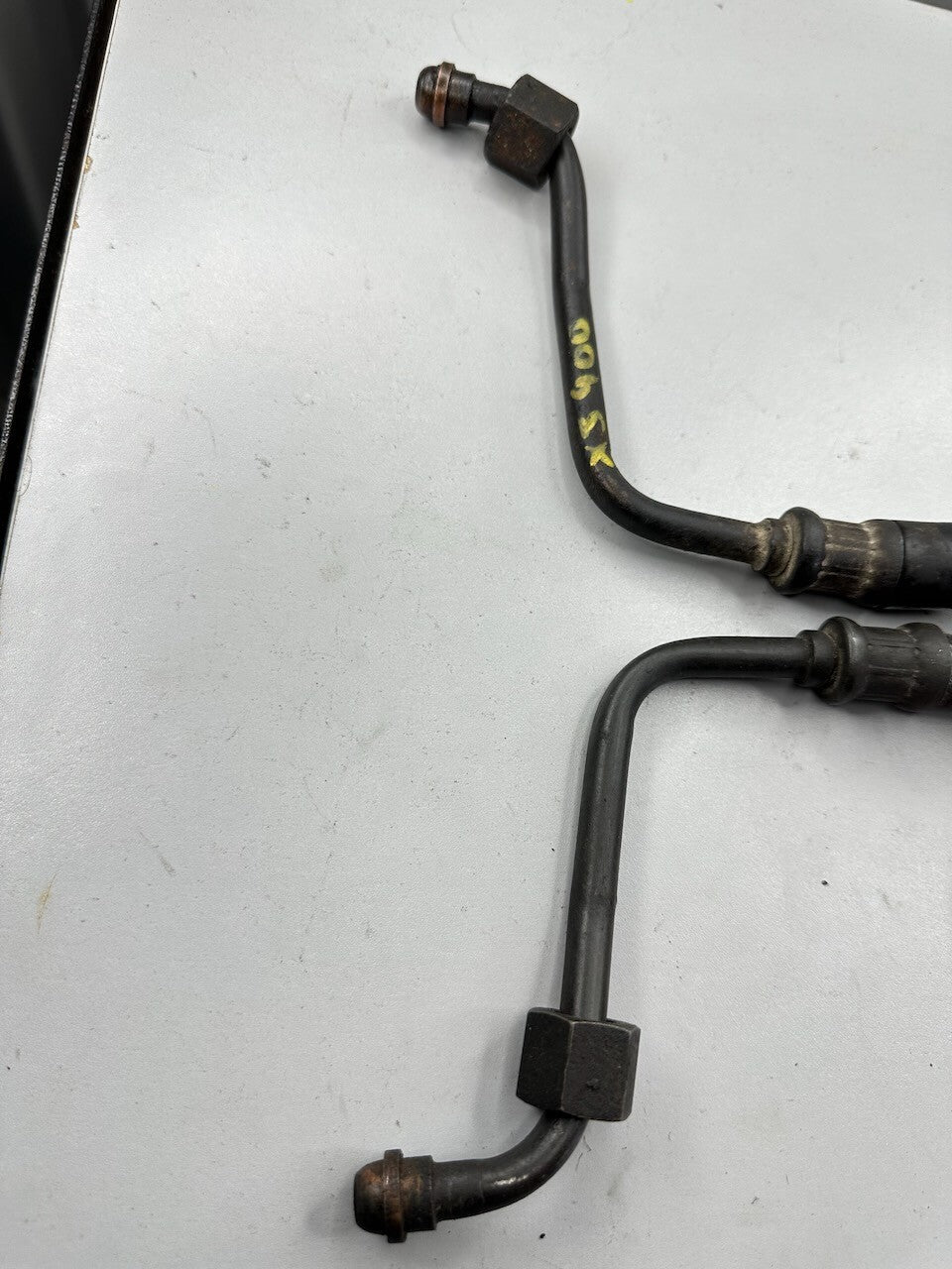 Yamaha XJ900 '83-90's' Oil Cooler Hose Line Pipes (Pair)