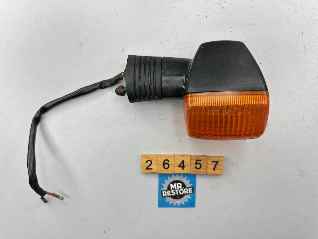 Honda VF1000 VFR750 OEM Front Left Turn Signal Indicator & Mount (tested)