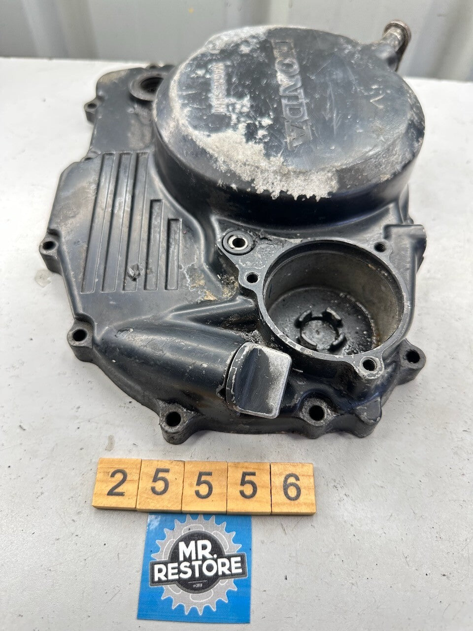 Honda XR350 R '83-84' Clutch Cover, Levers & Dipstick 11330-KF0-305 22810-KF0
