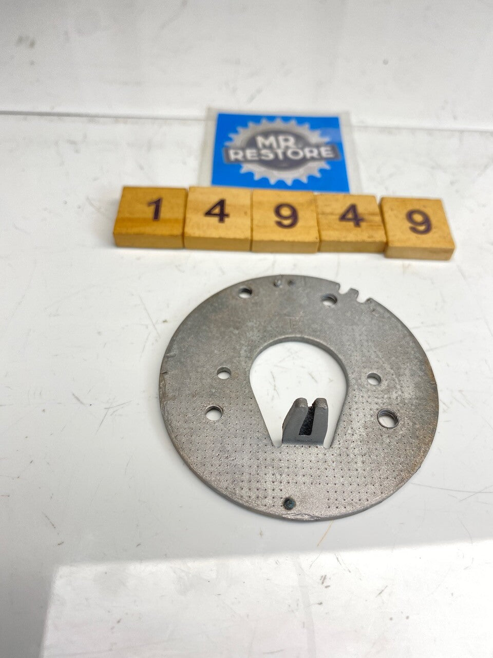 Kawasaki KZ250A Z250A Twin Ignition Points Timing Plate - Tec