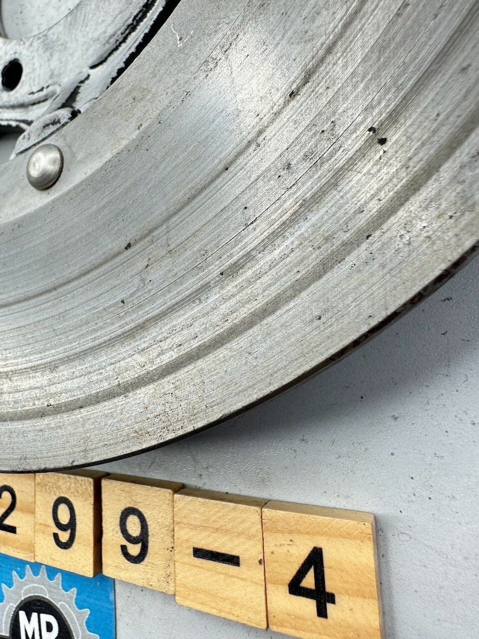 Honda CB350 CB360 CB400 OEM Front Disc Rotor 7.mm Remaining 45120-369