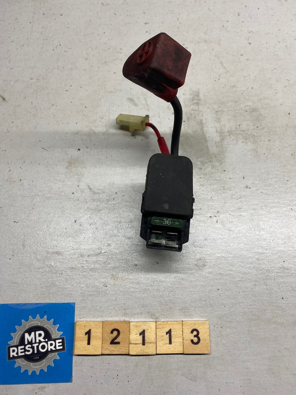 Honda Motorcycle Starter Solenoid Switch Assy OEM 35850-MR5-007