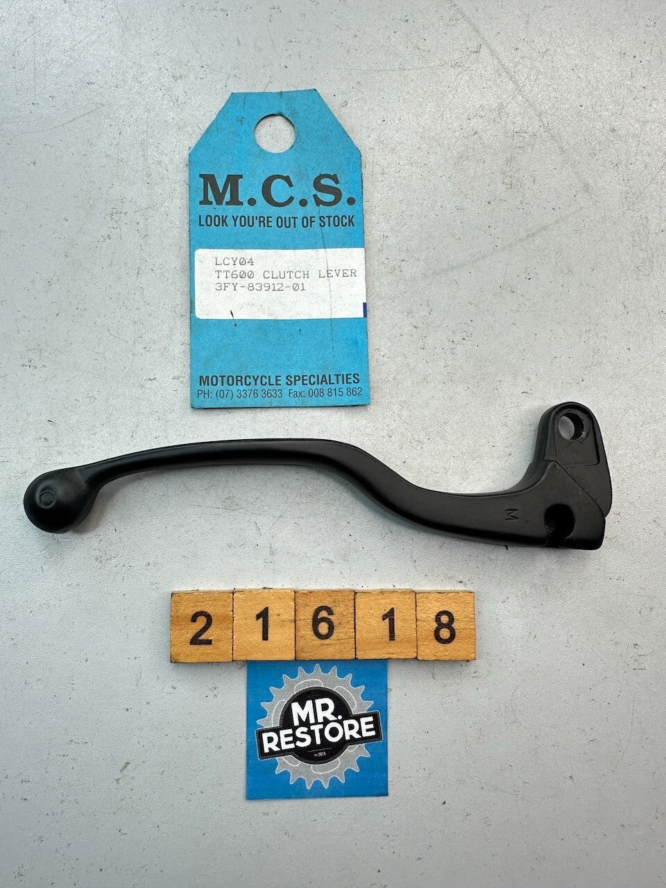 Yamaha XT 600 550 500 400 350 250 DT200 TDR XTZ Clutch Lever by MCS