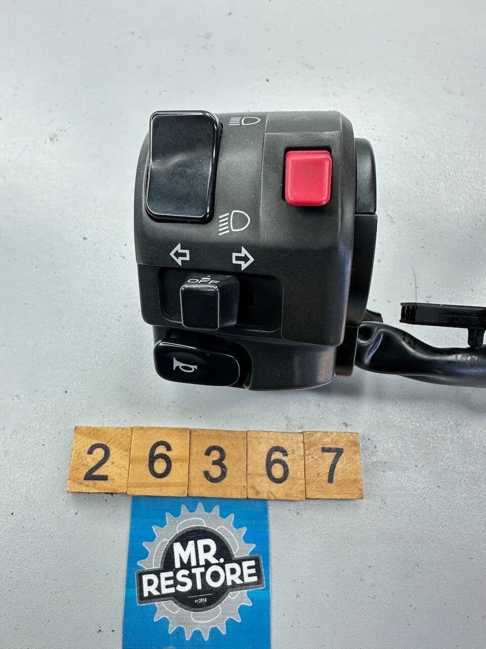 Yamaha XJR1300 '07-16' Left Handlebar Switch (Tested) 5UX-83969  5UX-83969-00