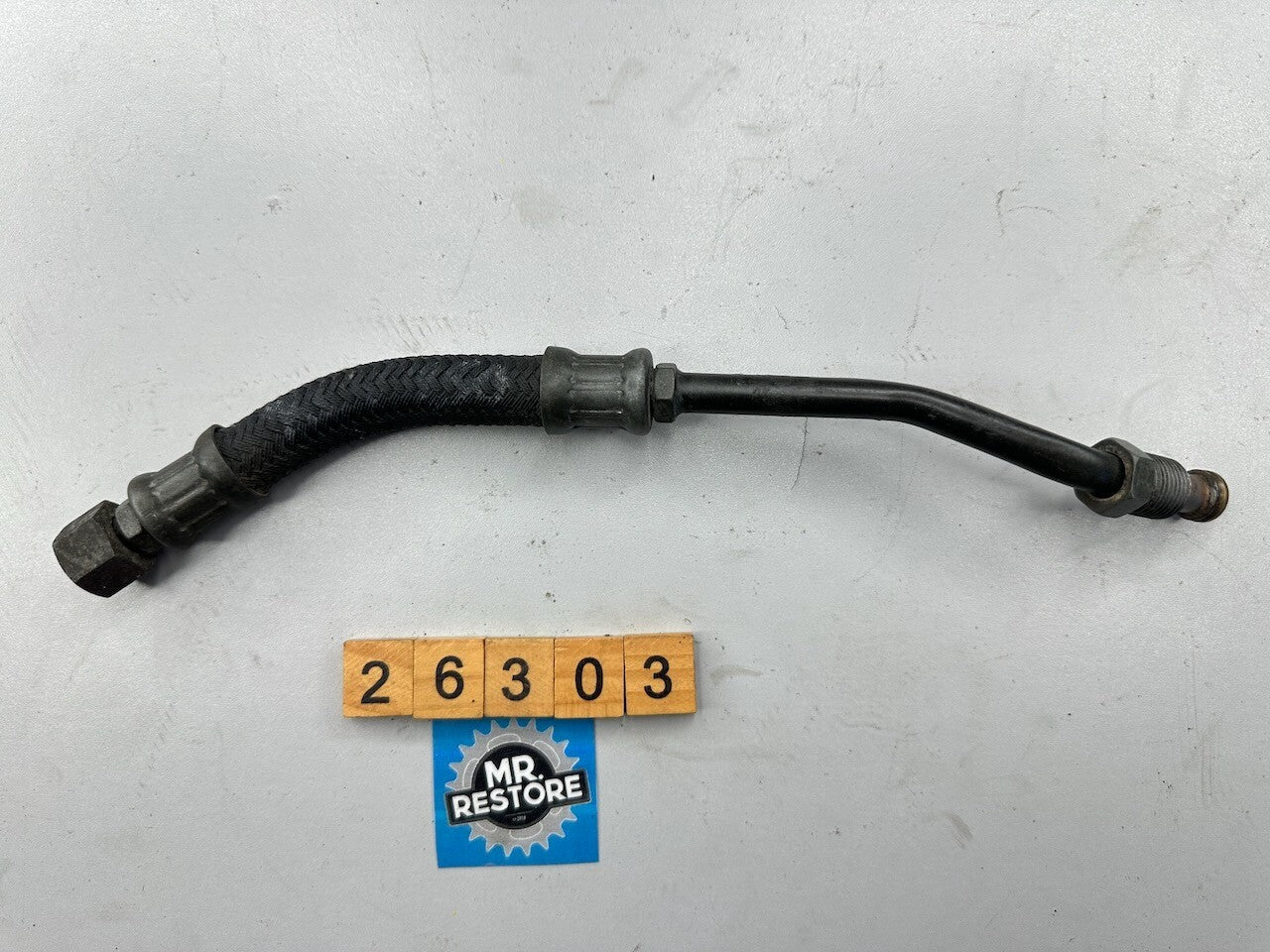 Honda XLV750 1983 Oil Cooler Hose Line Pipe B - 15520MG7003  15520-MG7-003