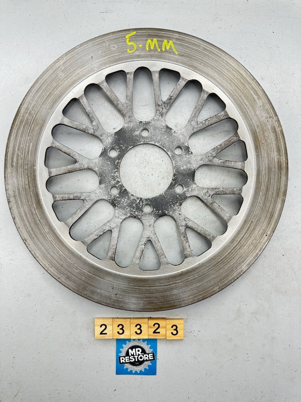 Suzuki GSX400E OEM Front Brake Disc @5mm