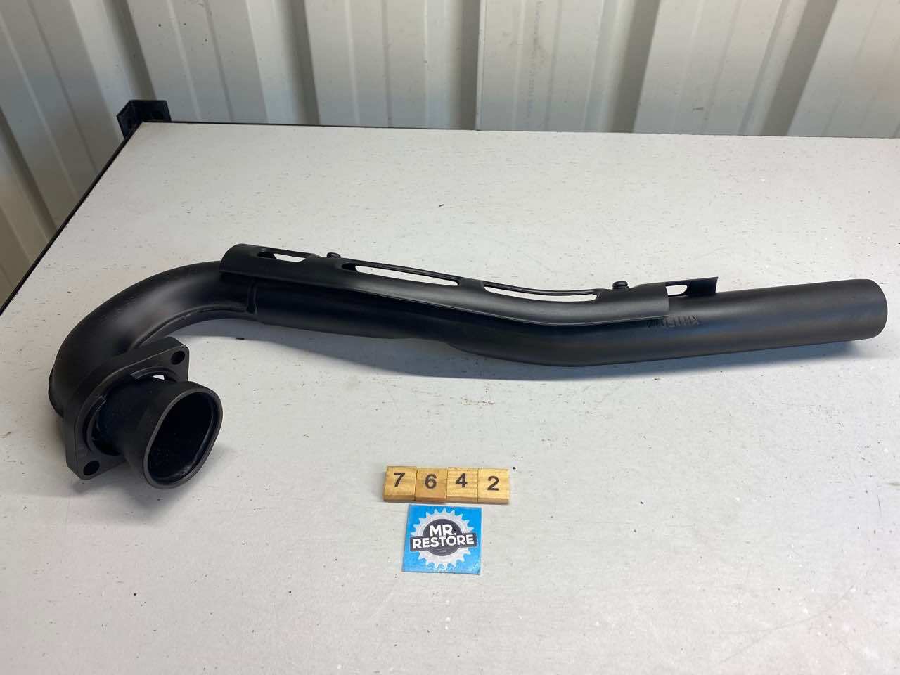 Kawasaki KL600R Exhaust Header & Guard - Painted Stainless Steel KHI E014 - OEM