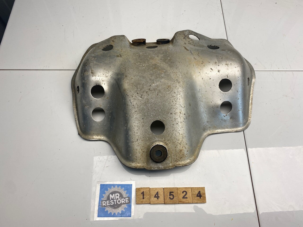 Kawasaki KLR250 1993-05 OEM Bash Guard Engine Protector Skid Plate 55020-1168