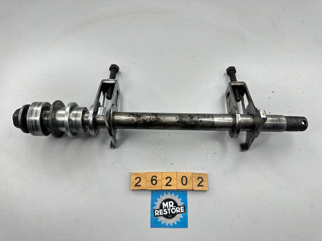 Kawasaki ZX750 F Ninja 750 R GPX750 Rear Wheel Axle & Chain Adjusters etc.