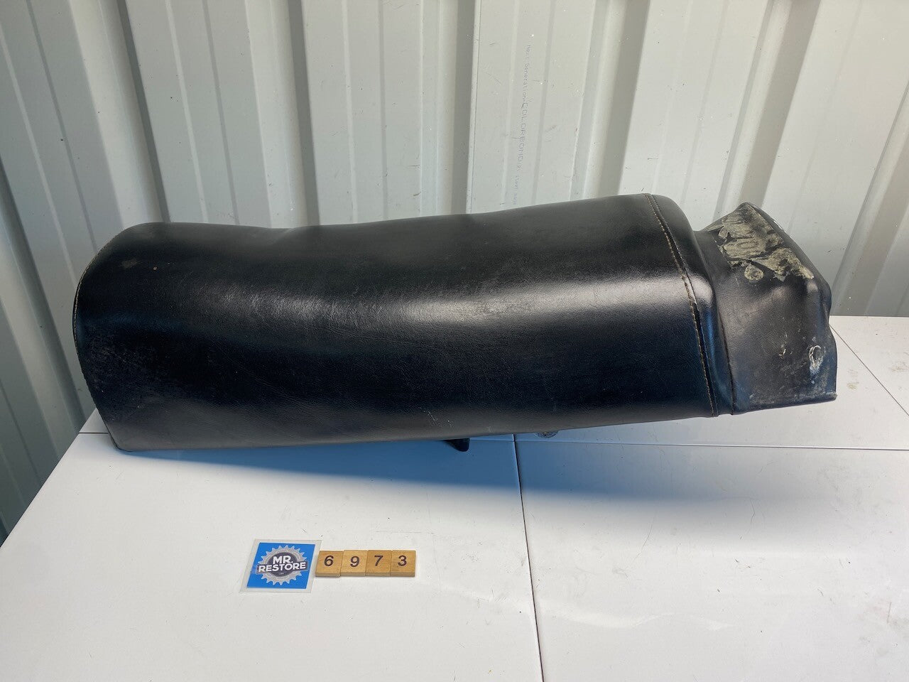 Yamaha XT200 1983 Seat 15A-24770-00 - Modified to Suit QLD Single Seat Rego