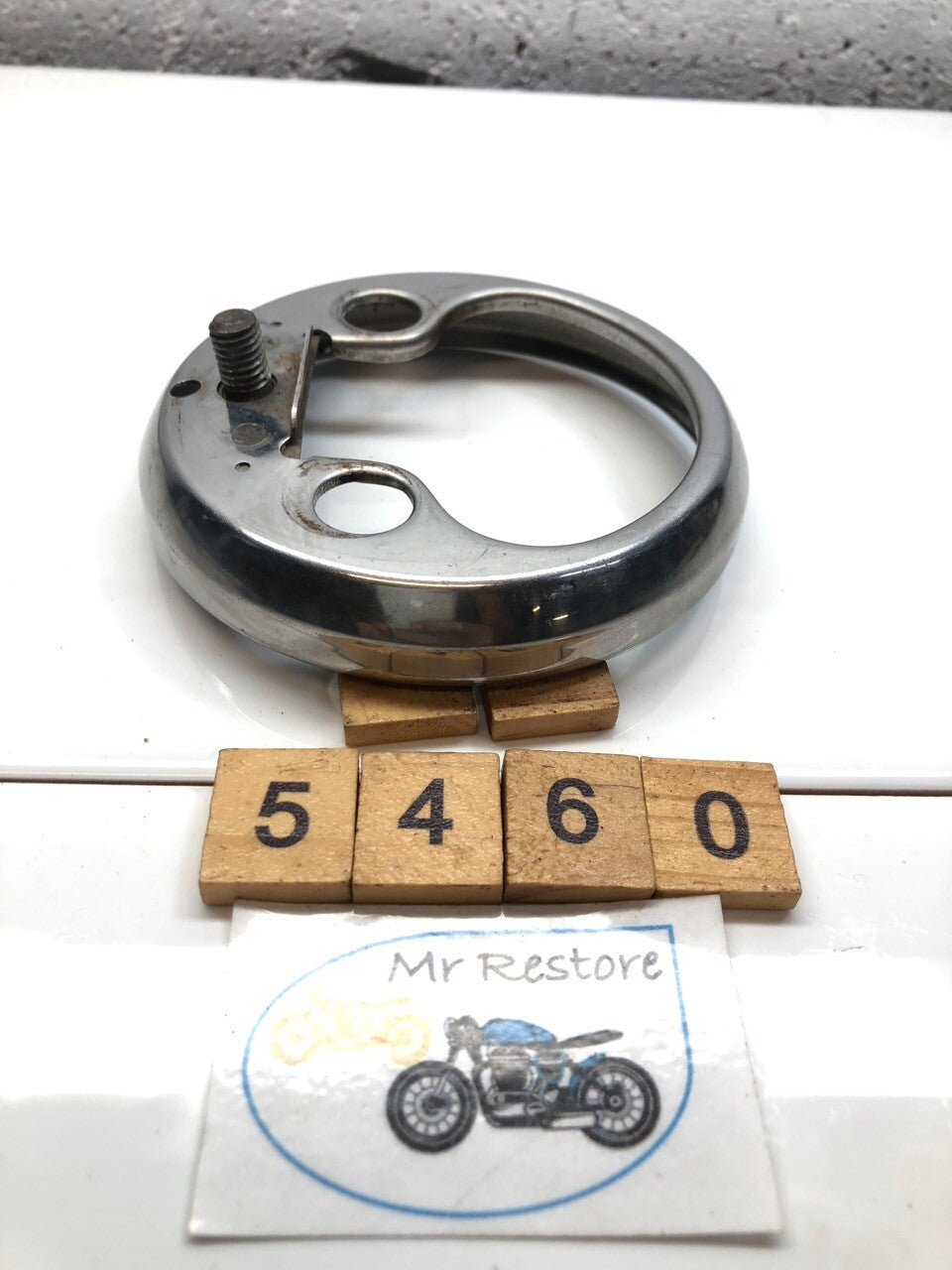 Honda Early CB 125 Chrome Speedo Tacho Tachometer Surround