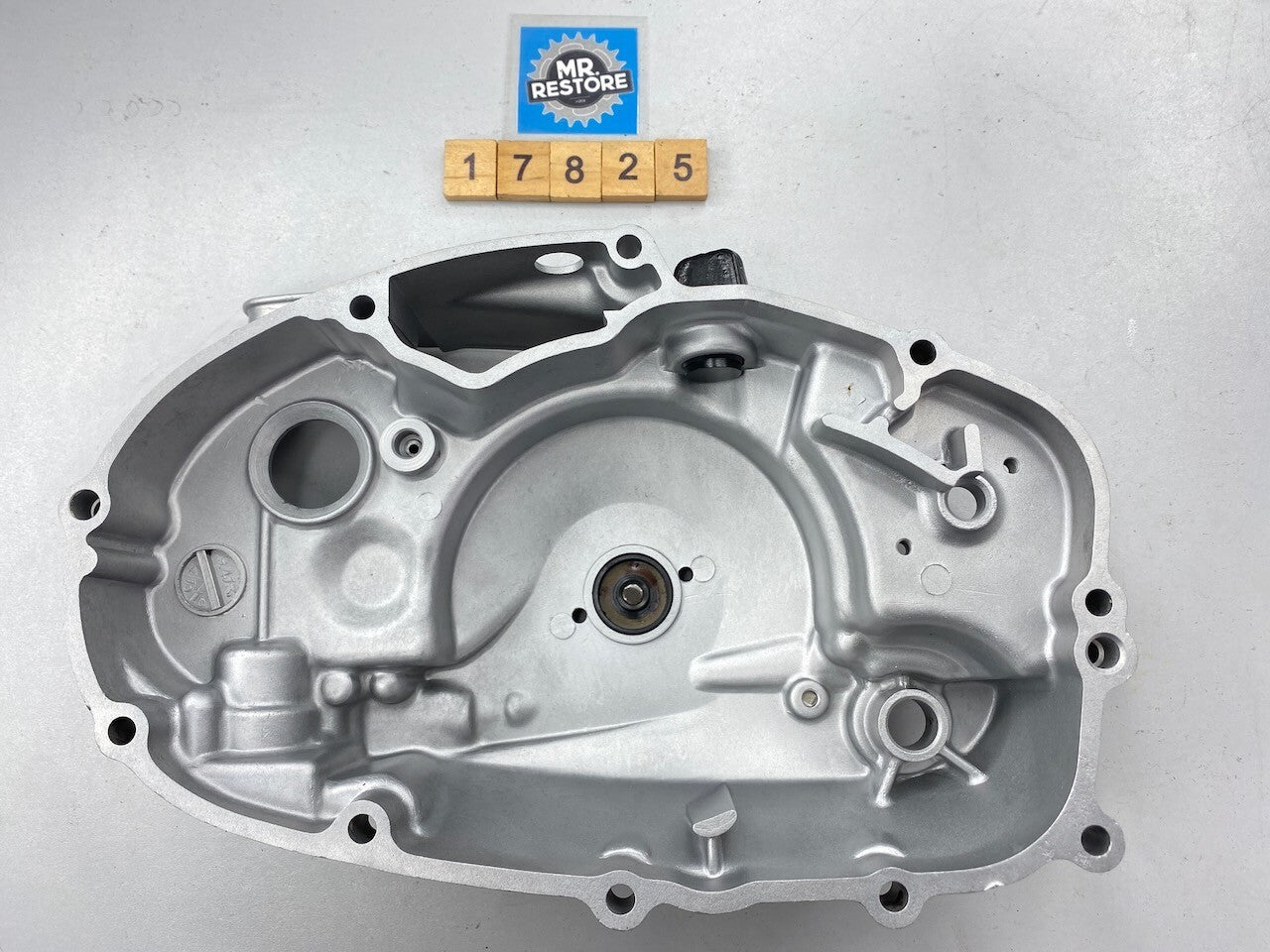 Kawasaki KM100 Right Hand Engine Crankcase Side Cover - Vapour Blasted