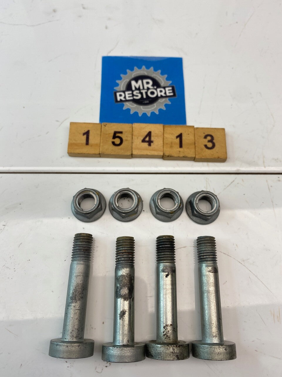 Suzuki RG500 RG400 Sprocket Retaining Nuts & Bolts OEM - 09119-10032 08319-31107