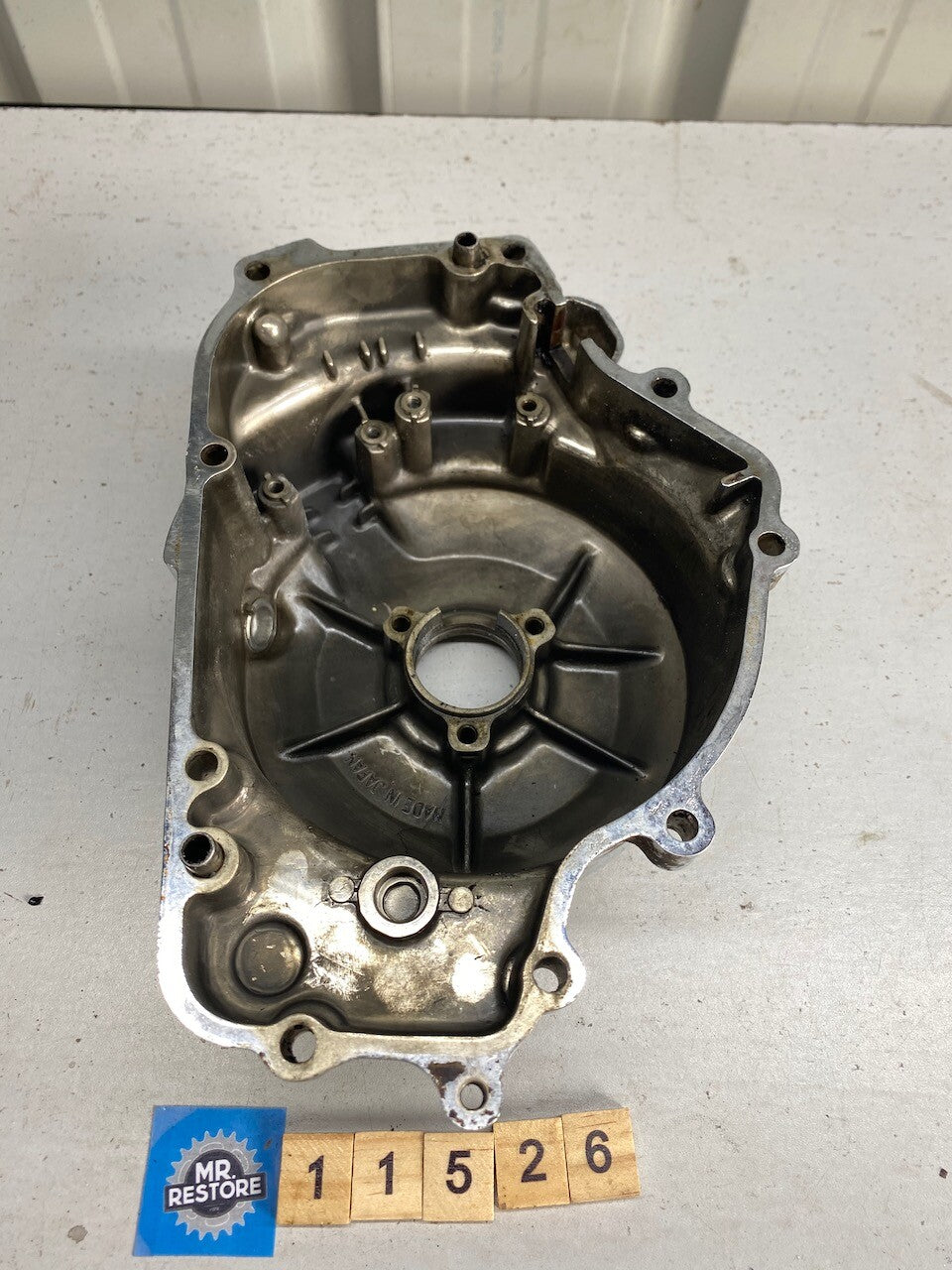 Kawasaki ZZR250 L/H Engine Side Cover - Chrome plated