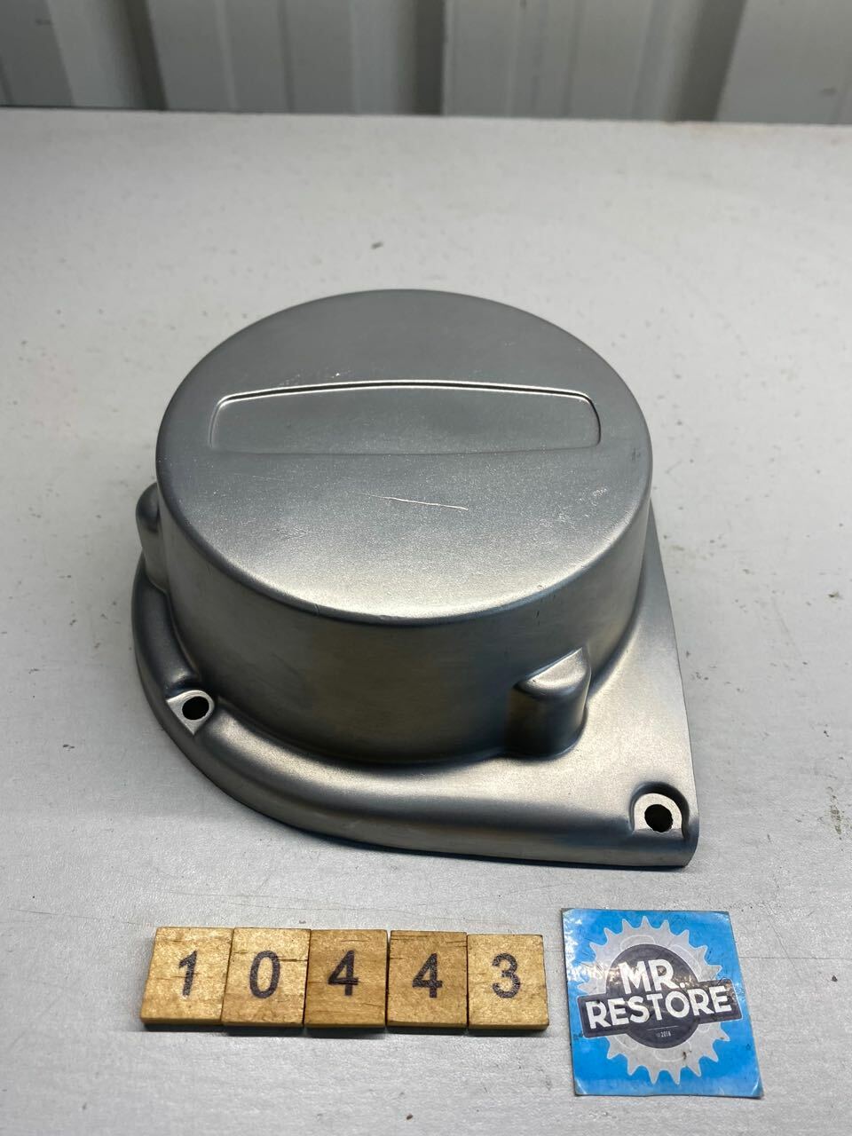 Suzuki GT380 Engine Cover - Vapour Blasted