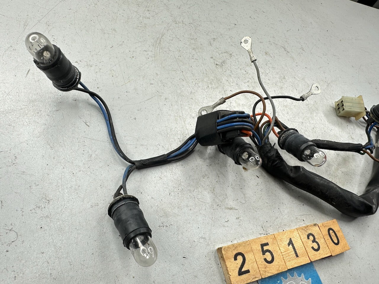 Yamaha RZ250 RZ350 Meters Dash Lights Harness & Screws