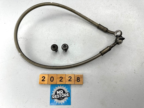 BMW F800S F800ST OEM Braided Rear Brake Hose 34217686799