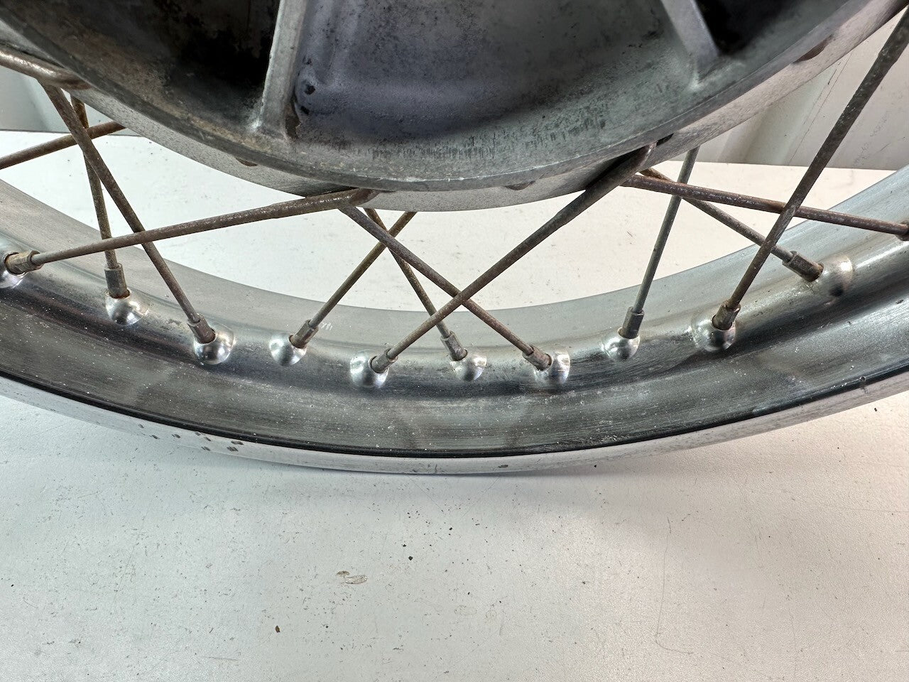 Kawasaki KH500 OEM Takasago 18" Rear Wheel