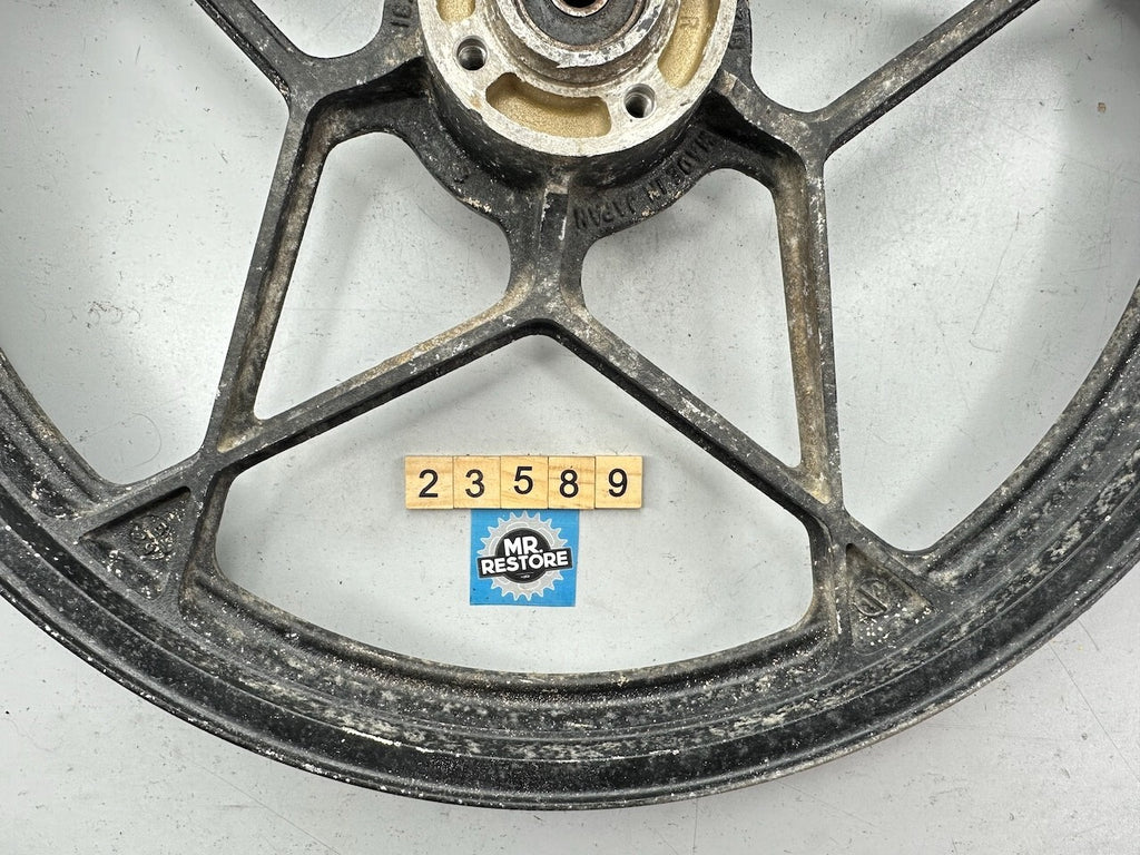 Suzuki Classic Vintage Rear Wheel (GS ? GT200 ? GSX ?) 18x1.60 (Dated Sep 1982)