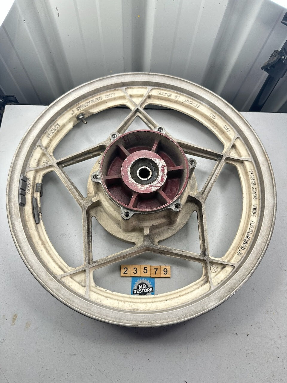 Suzuki GS650 Katana Rear Wheel 17x2.50