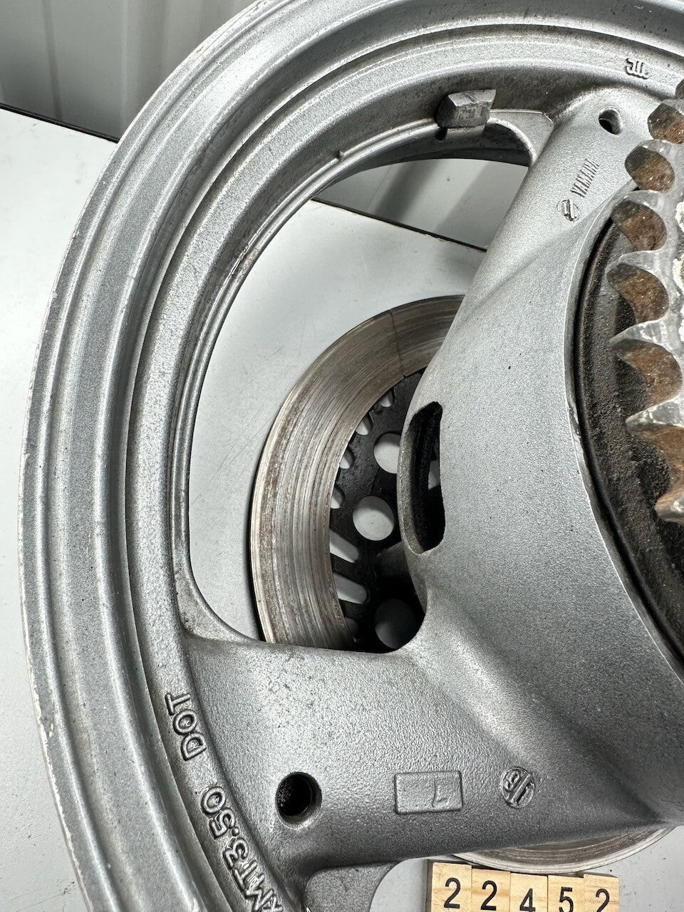 Yamaha FJ1200 Rear Wheel, Sprocket Carrier & Disc 3CV-25338-00-WG (R-58)
